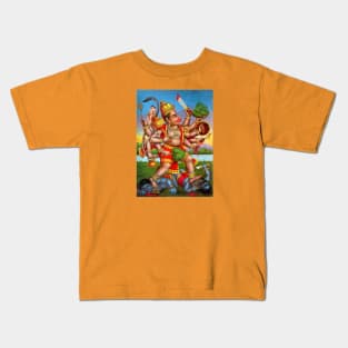 Hanuman Vadh Ahimahi, Ravi Varma Prensa Kids T-Shirt